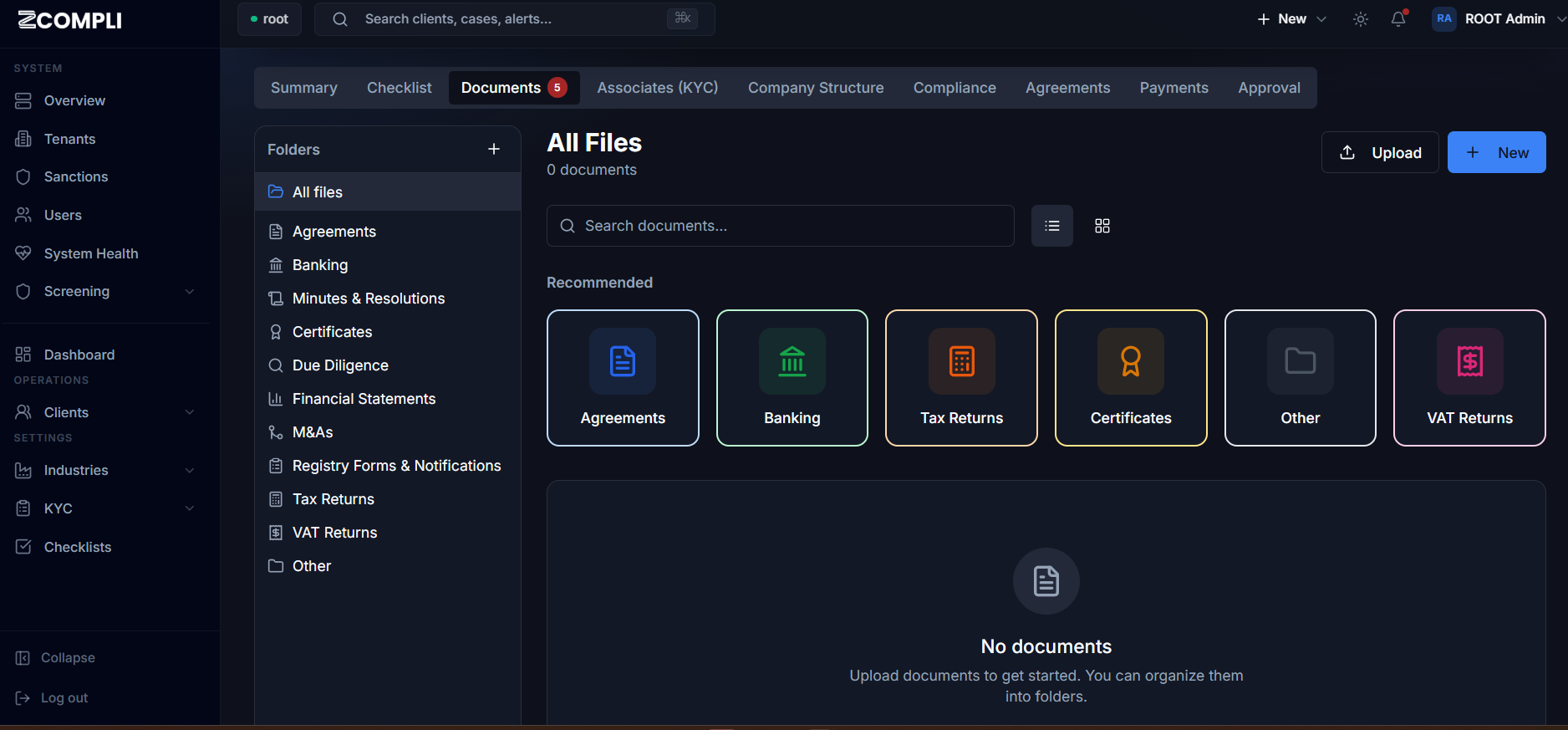 ZCompli workflow and control preview